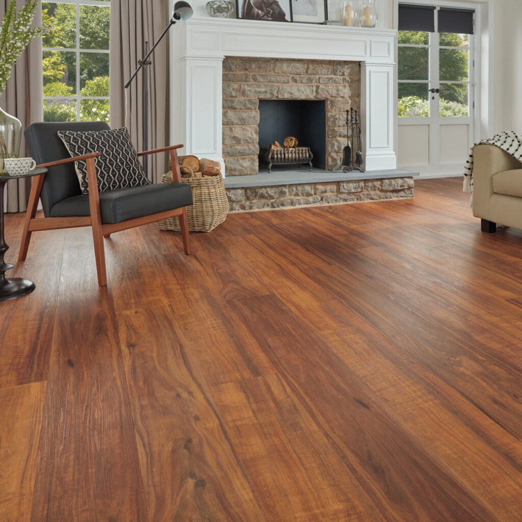 Vinyl floor Karndean Korlock Select Natural Koa