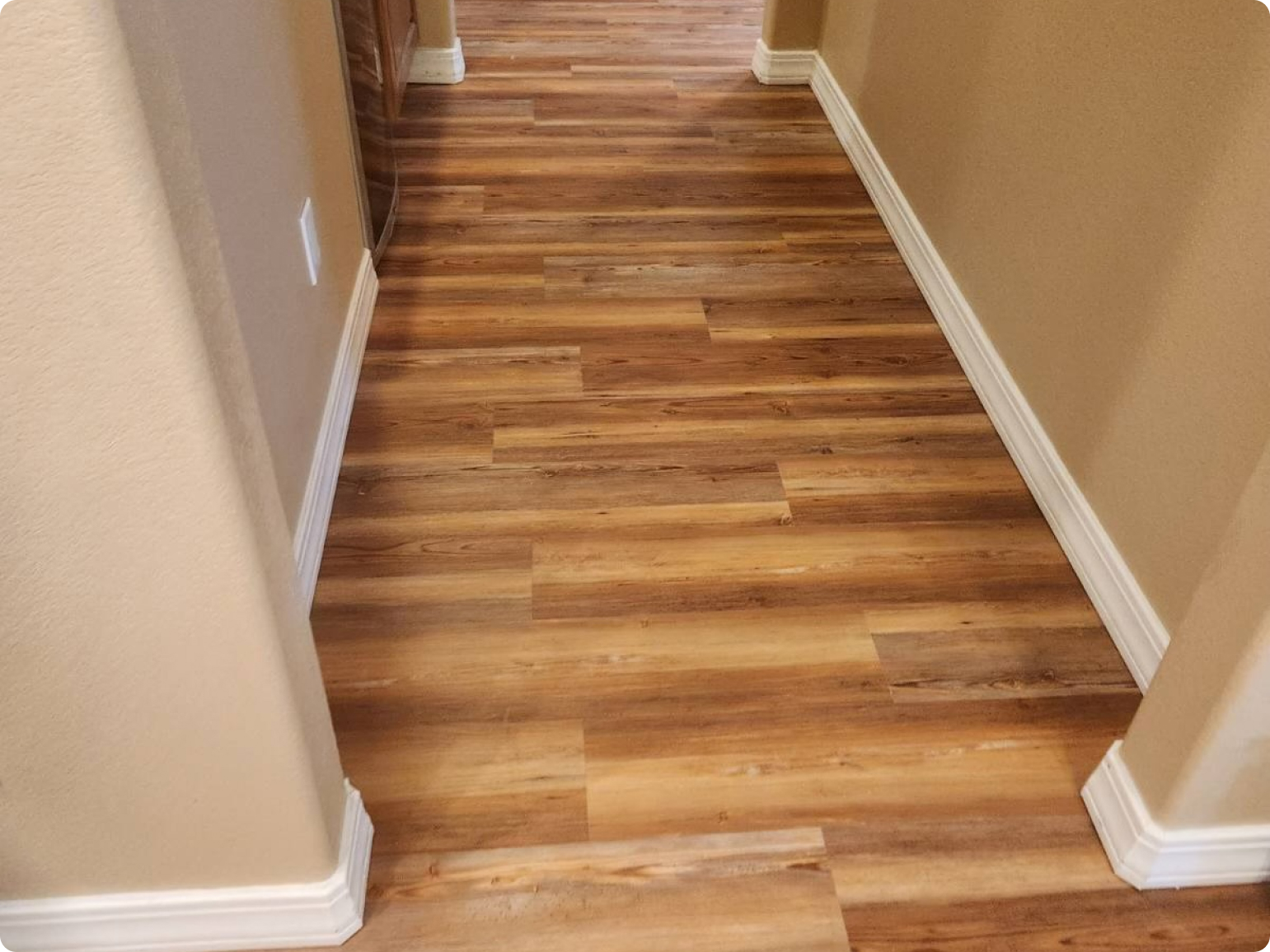 Vinyl Flooring in Hallway